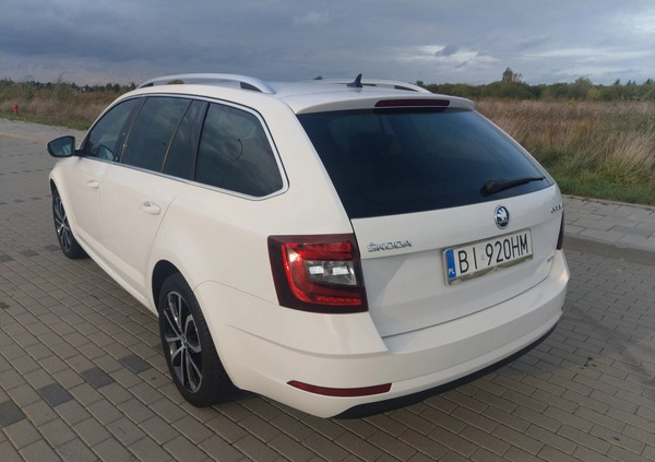 Skoda Octavia cena 73500 przebieg: 173600, rok produkcji 2017 z Białystok małe 407